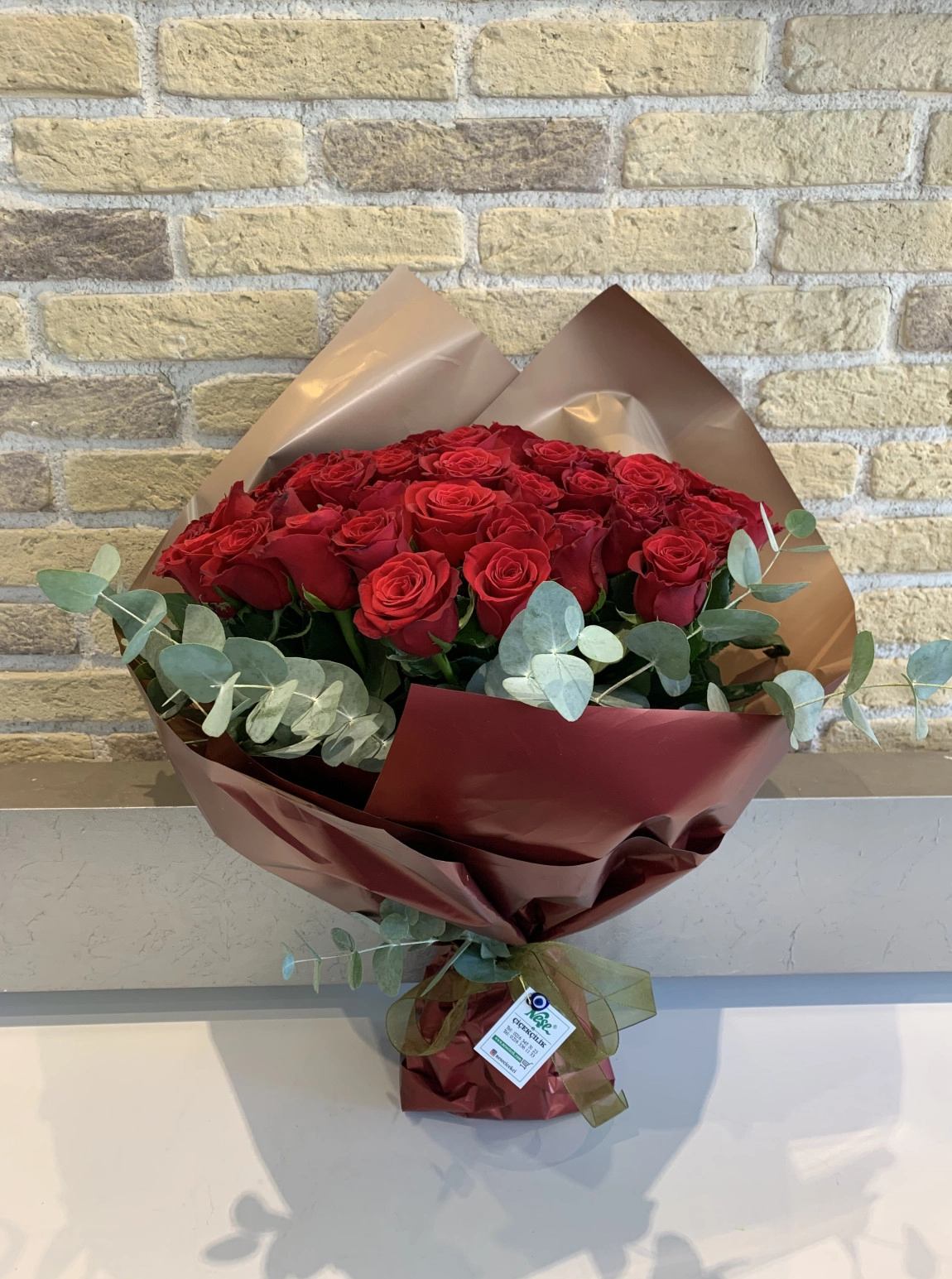 30 Adet Kırmızı Gül