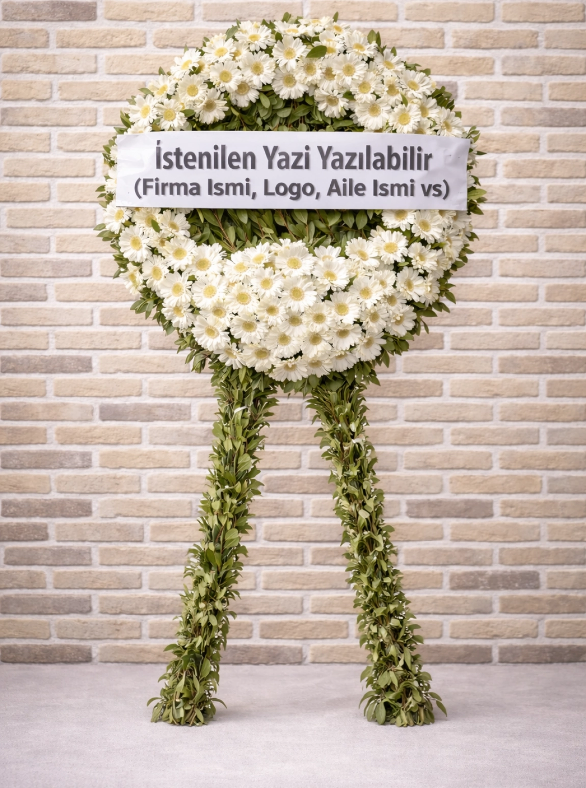 Beyaz Cenaze Çelengi