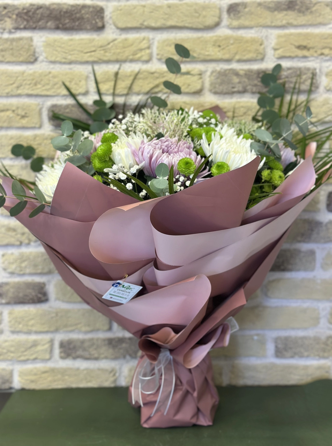 Pembe Beyaz Anastasya Buketi