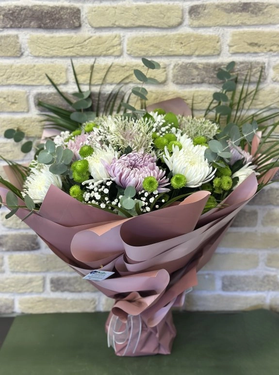 Pembe Beyaz Anastasya Buketi