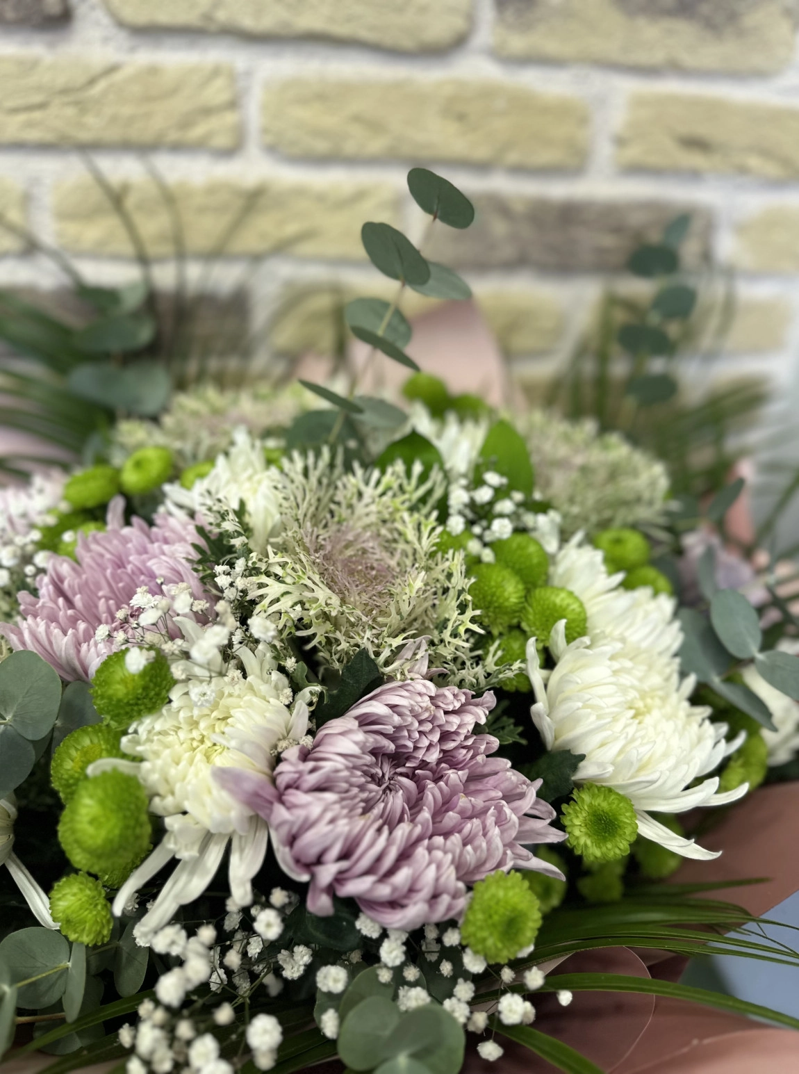 Pembe Beyaz Anastasya Buketi